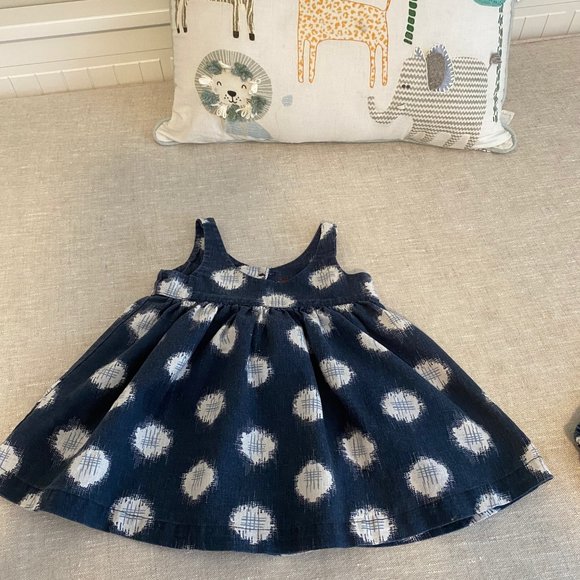 "TEA" Baby Girl Cute Dress with Underwear Size 6-12 Months - Picture 1 of 4